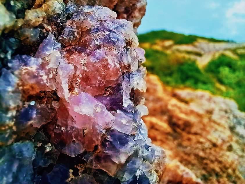 550M-Year Rose Quartz Mountain